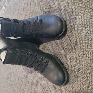 Black Combat Boots